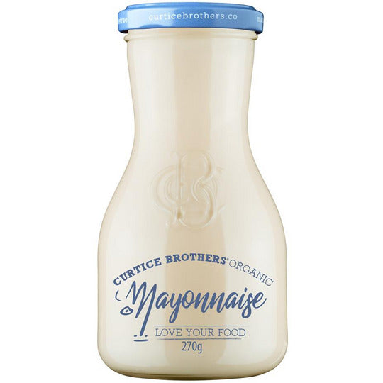 Curtice Brothers Organic Mayonnaise With Free-Range Eggs 270ml
