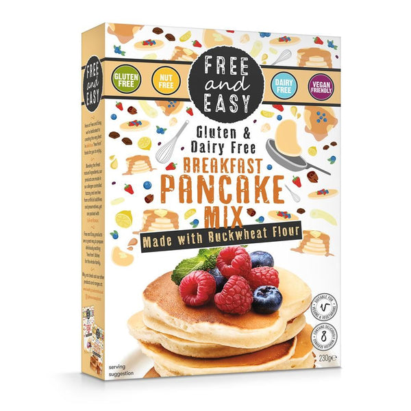 Free & Easy Gluten Free Pancake Mix 230g
