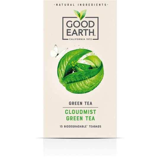 Good Earth Teabags Cloudmist Green Tea 15 per pack
