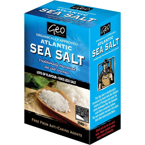 Geo Organics Atlantic Sea Salt 250G