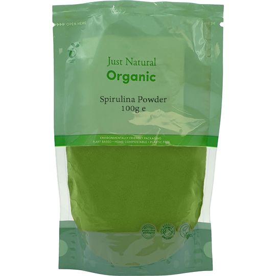 Just Natural Organic Spirulina Powder 100g