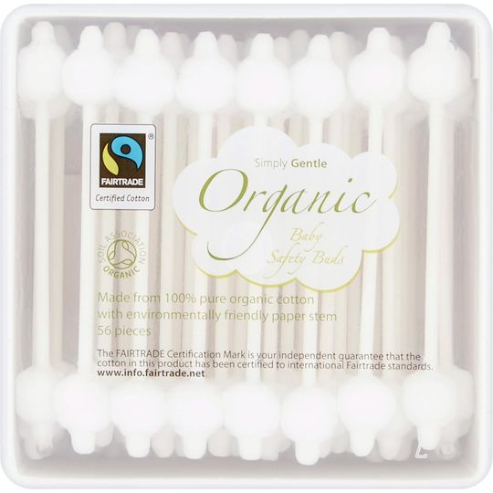 Simply Gentle Organic Baby Safety Buds x 72