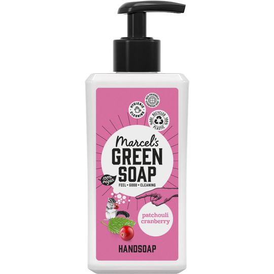 MARCEL'S GREEN SOAP HAND SOAP PATCHOULI & CRANBERRY - 500ML