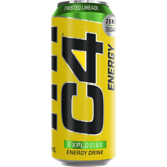C4 Performance Energy 12 x 500ml Twisted Limeade