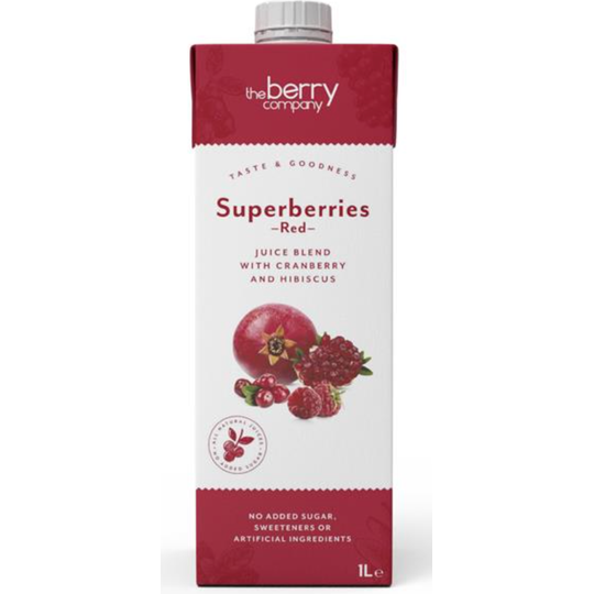 The Berry Company Superberries Red Juice 1L