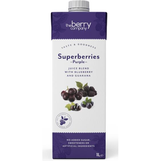 The Berry Company Superberries Purple Juice 1L