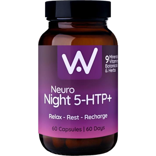 Well Actually Neuro Night 5-HTP+ 9 Ingredients - 60 Capsules