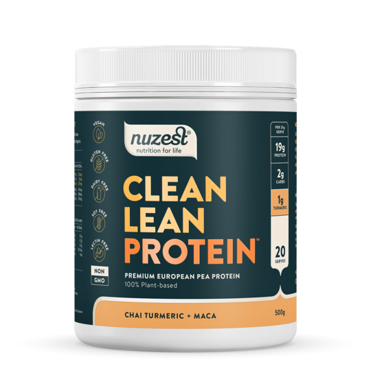 Nuzest Clean Lean Protein Functional Flavours 500g Chai Turmeric & Maca