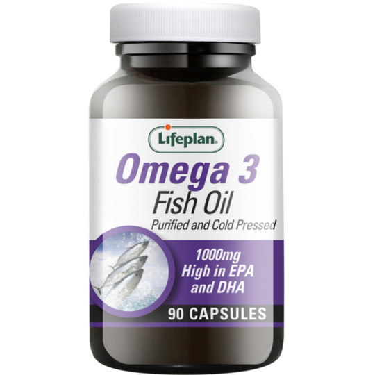 Lifeplan Omega 3 Fish Oil 90 Capsules