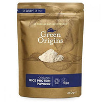 Green Origins Organic Rice Protein Powder - 80% 250g