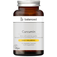 Balanced Curcumin (Turmeric Extract) 30 Veggie Caps