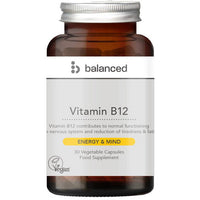 Balanced Vitamin B12 30 Veggie Caps