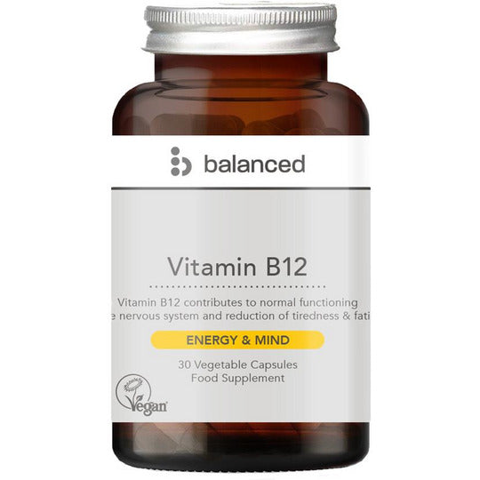 Balanced Vitamin B12 30 Veggie Caps