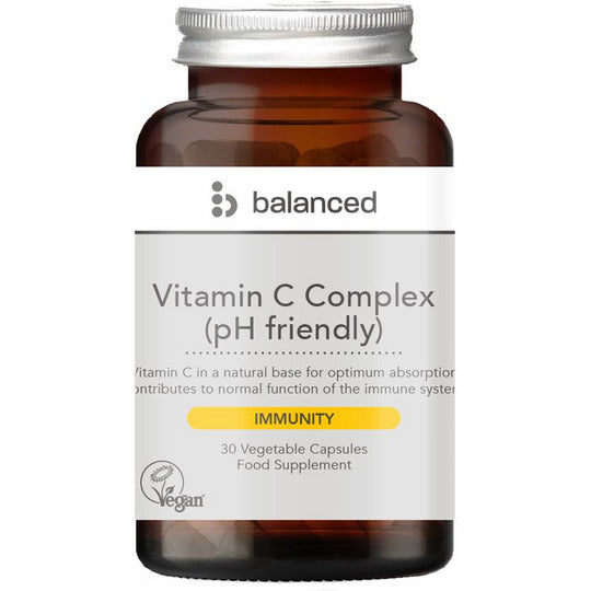 Balanced Vitamin C Complex (pH Friendly) 30 Veggie Caps