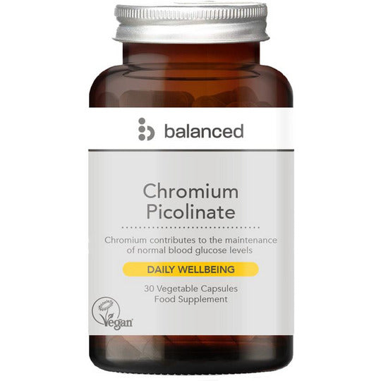 Balanced Chromium Picolinate 30 Veggie Caps