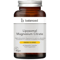 Balanced Liposomal Magnesium Citrate 60 Veggie Caps