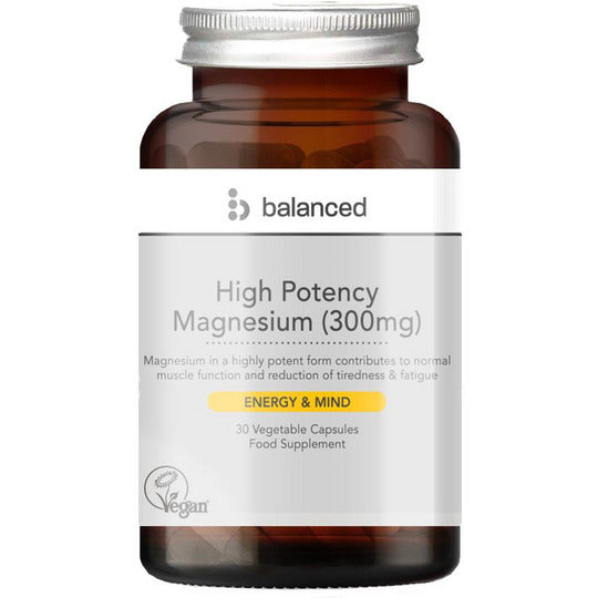 Balanced High Potency Magnesium 30 Veggie Caps