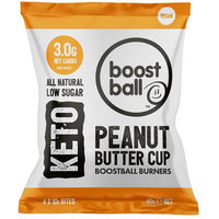Boostball Peanut Butter Cup Keto Burner Bites 40g x 12