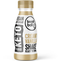 Boostball Keto Creamy Vanilla Ready to drink Shake 310ml x 12