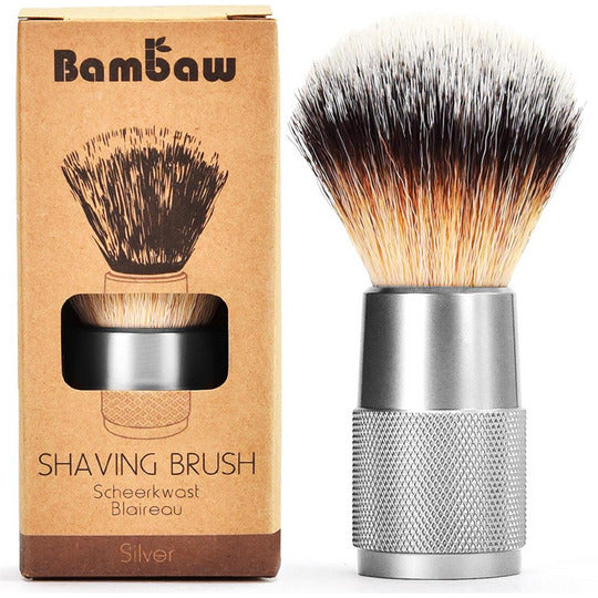 Bambaw Shaving Brush Silver