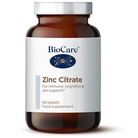 BioCare Zinc Citrate 90 Tablets