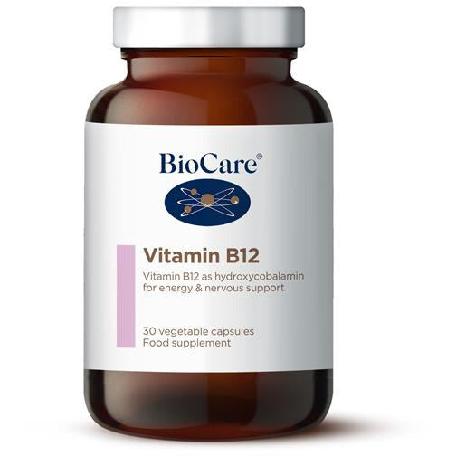 BioCare Home  Vitamin B12 - 30  Veg Capsules