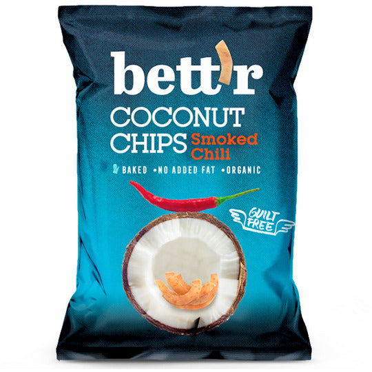 Bett’r Coconut Chips Smoked Chili 70g