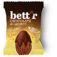 Bett’r Organic Chocolate Almonds 40g