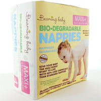 Beaming Baby Biodegradable Nappies Maxi Plus Size 4 - 29 Nappies