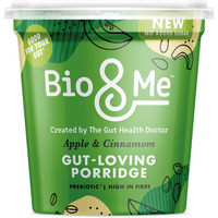 Bio & Me Apple & Cinnamon Gut-Loving Porridge Pot 58g