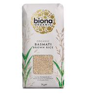 Biona Organic Basmati Brown Rice 1kg