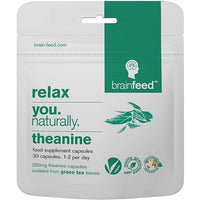 Brainfeed Natural L-theanine 30 Vegetarian Capsules