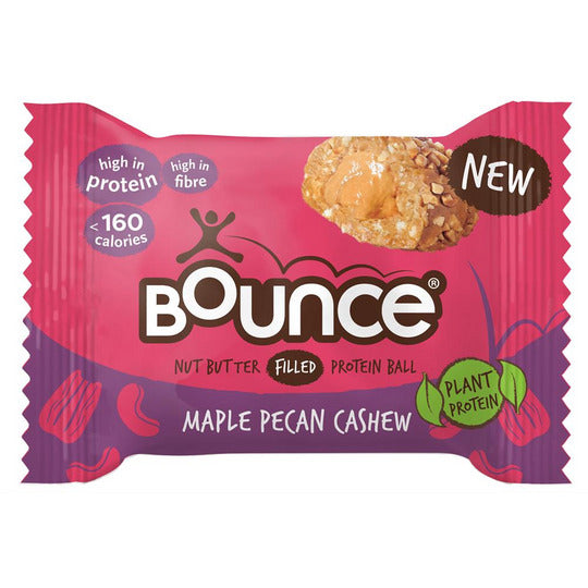 Bounce Maple Pecan Cashew Protein Balls 12 x 40g