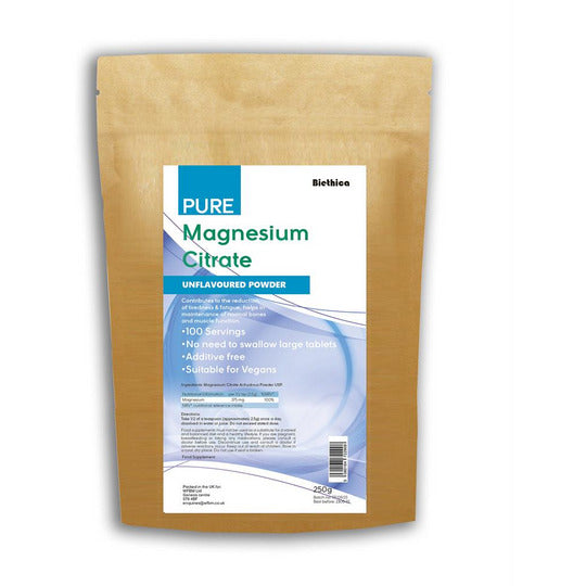 Biethica Magnesium Citrate Powder 250G