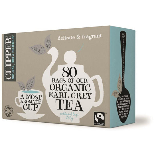 Clipper Organic Fairtrade Earl Grey Tea 80 Bags