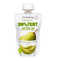Clearspring Organic 100% Fruit on the Go - Pear Purée 120g