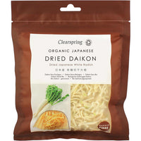 Clearspring Organic Dried Daikon - Dried Japanese White Radish 30g