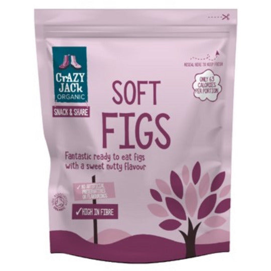Crazy Jack Organic Soft Figs Ready To Eat 200g