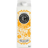 Crafted by Cracker Drinks Co. Pineapple Coconut & Lime Drink 1L