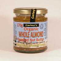 Carley's Organic Almond Butter Roasted 170g