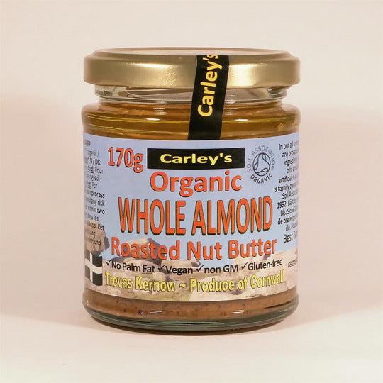 Carley's Organic Almond Butter Roasted 170g