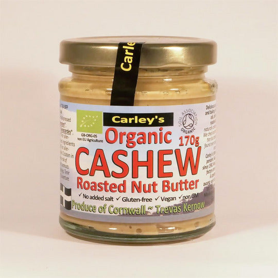 Carley's Organic Cashew Nut Butter Roasted 170g