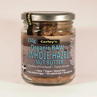 Carley's Organic Raw Hazel Butter 250g