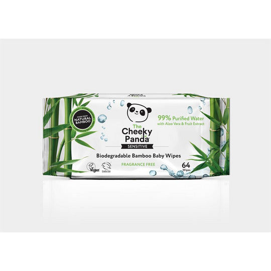 The Cheeky Panda Biodegradable Baby Wipes Bulk Box | 12 Packs