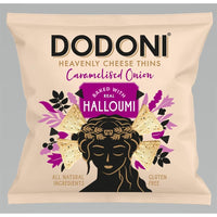 Dodoni Heavenly Cheese Thins Caramelised Onion 22g