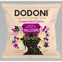 Dodoni Heavenly Cheese Thins Caramelised Onion 80g