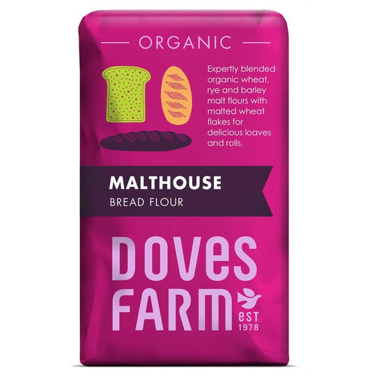 Doves Farm Organic Malthouse Bread Flour 1kg