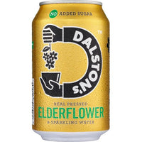 Dalston's Elderflower No Added Sugar Multipack 4 x 330ml