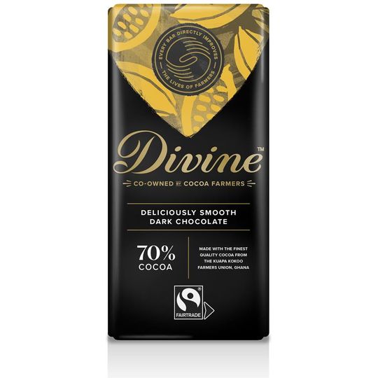 Divine 70% Dark Chocolate 90g