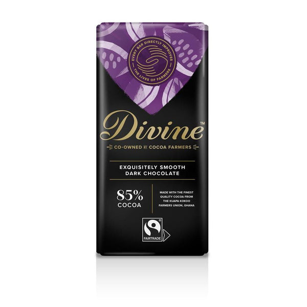 Divine 85% Dark Chocolate 90g